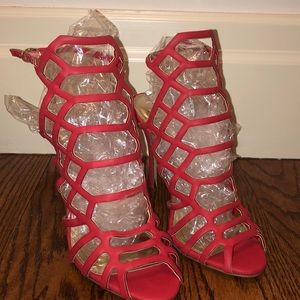 Coral Steve Madden heels